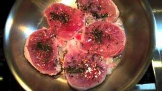 Pork Chops w char sui sauce Chef Warren [upl. by Hamas]