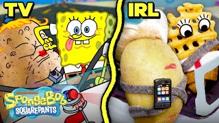 Mrs Potato Puff IRL 🥔  quotPotato Puffquot Recreation  SpongeBob [upl. by Conroy]