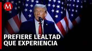 ¿El gabinete de Donald Trump está compuesto por más lealtad que experiencia [upl. by Nemad]