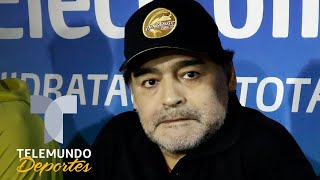 Maradona explota y anuncia que dejará a los Dorados de Sinaloa  Telemundo Deportes [upl. by Ansev]