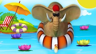 Gazoon  Elephant Goes On A Holiday  Jungle Book Diaries  Funny Animal Cartoon For Kids [upl. by Ianteen163]