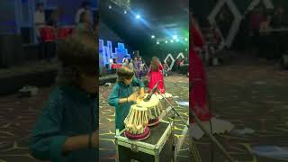 Dakla ni moj ❤️🔥  molu ustad hariyani  tabla player  Surat  gujrat  navratry fire on stage💥⚡️ [upl. by Aninay]