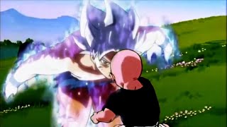 KRILLIN THROWS ROCK AT GOKU MEME ORIGINAL VIDEO [upl. by Eeluj]