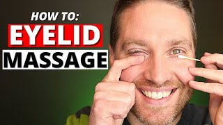 BEST EYELID MASSAGE GUIDE How To Do Meibomian Gland Expression For Dry Eyes MGD And Styes [upl. by Neomah]