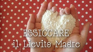 ESSICCARE il Lievito Madre [upl. by Anirtek]