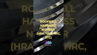 Types of Hardness Units  Steel Hardness  HV HRB HRC HRA HB  Raykam Alloys LLP [upl. by Fenny625]