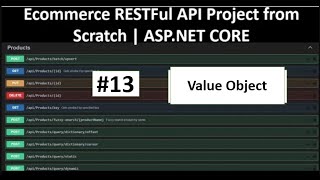 ECommerce Shopping Cart API in ASPNET CORE PART13 Product Name Value Object [upl. by Lidda]