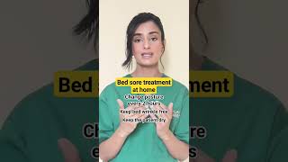 Bed sore treatment at home bedsore treatment shortvideo [upl. by Lina]