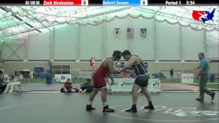 Zack Kirakosian vs Robert Enmon at 2013 ASICS FILA Cadet Nationals  GR [upl. by Emilie]