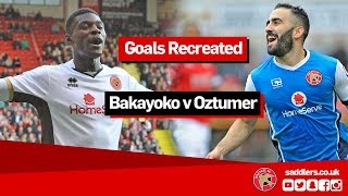 Goals Recreated  Amadou Bakayoko v Erhun Oztumer Swindon A  221016 [upl. by Nyvrem607]