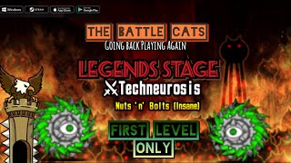 Techneurosis Nuts n Bolts First Level Only TheBattleCatsGoingBackPlayingAgainSeries [upl. by Ottavia9]