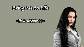 Evanescence  Bring Me To Life  Lyrics [upl. by Alick]