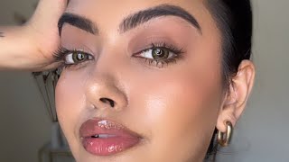 GRWM for a coffee Date🫠🤌  Makeup Tutorial  purva rajpoot [upl. by Ahsiemaj]