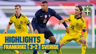 Highlights Frankrike  Sverige 42  Nations League  Tung förlust i Nations League [upl. by Ettennaj136]