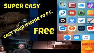 Cast your iphone to pc free [upl. by Ciredec]