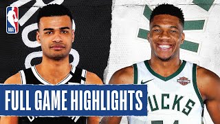 NETS at BUCKS  FULL GAME HIGHLIGHTS  August 4 2020 [upl. by Oniotna]