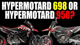 2024 Ducati Hypermotard 698 vs Hypermotard 950 Which is better Owner recommendation [upl. by Elvira]