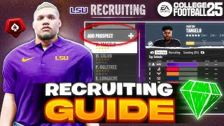 The BEST Recruiting Guide in College Football 25 Dynasty Mode [upl. by Supat]