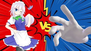 SUPER SMASH BROS CMC PLUS V90 DEMO SAKUYA IZAYOI VS MASTER HAND [upl. by Raleigh]