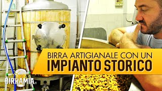 Birra artigianale con un IMPIANTO STORICO tradizionale inglese 🍺 Birramia [upl. by Znerol]