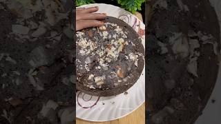 Chocolate sponge cake in pan 🥮chocolatecake nooven cake cooking recipe shorts [upl. by Fifi888]