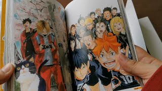 Haikyuu Haikara Haikyu Bon Haikyu Kyoku and Complete Illustration Book Owari to Hajimari [upl. by Norok]