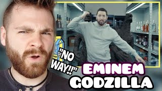 OLD EMINEM FAN Reacts to EMINEM quotGODZILLAquot ft Juice WRLD  FOR THE FIRST TIME EVER  REACTION [upl. by Notaes146]