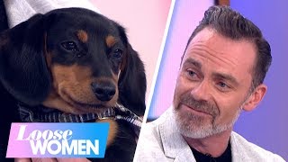 Daniel Brocklebank Talks Corrie and Rescuing His Dog Colin  Loose Women [upl. by Robinette]