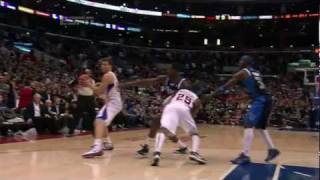 Chauncey Billups game winner vs Mavericks Jan 18 2012 [upl. by Anolla]