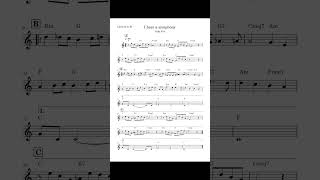 How to play I hear a symphony Cody Fry Clarinet Tutorial Cover PART B [upl. by Maro597]