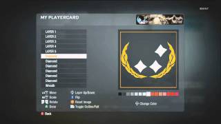 Black Ops Emblem Idea Halo General Emblem [upl. by Enida]