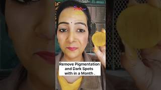 Remove Dark Spots amp Pigmentation At Home Easily  Get Glowing Skin In 5min skincare beauty shorts [upl. by Eenahc]