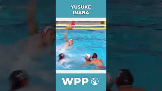 Great Water Polo Lob Goal by Yusuke Inaba waterpolo pallanuoto vaterpolo sport goals vizilabda [upl. by Nwahsuq]