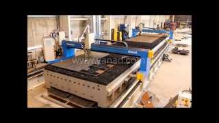 Double portal cnc machine with plasma and oxyfuel technology [upl. by Macintosh867]