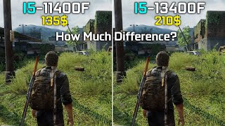 Intel i5 11400F vs Intel i5 13400F  Performance Test On RTX 3060Ti at 1080p [upl. by Neilla408]