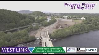 Westlink Progress Flyover 31 May 2017 [upl. by Broderic51]