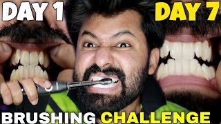 7 days Teeth Whitening Challenge with Colgate Visible White Tooth Paste  Not Sponsored  Tamil [upl. by Reisinger]