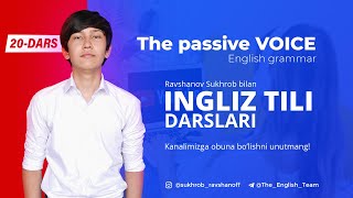 Ingliz tili grammatikasi  The Passive VOICE majhul nisbat [upl. by Kennett]