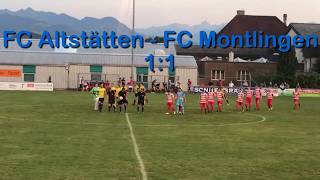 28 08 18 FC Altstätten FC Montlingen 1 1 [upl. by Maram]