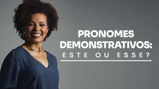 Aulão Pronomes Demonstrativos Este ou Esse [upl. by Daphene648]