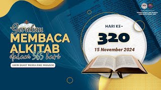 Hari ke320  Gerakan Membaca Alkitab  Kisah Para Rasul 14  16 [upl. by Bina392]