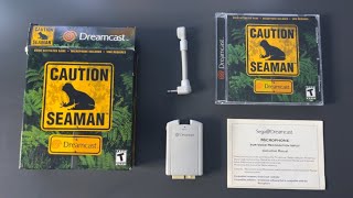 Seaman Dreamcast  Complete in Box [upl. by Ecnerret742]