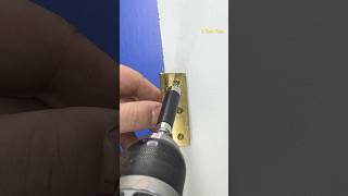 DIY door hinge repair diy tipsandtricks repair [upl. by Rosenblatt88]