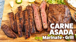 Carne Asada Quick and Easy My Preferred Marinade [upl. by Assili307]