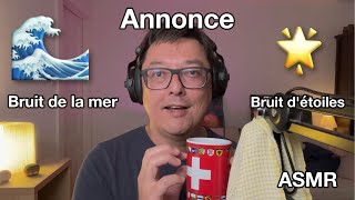 ASMR  Annonce dune nuit dété à la plage [upl. by Ahsahs997]