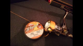 TEst plecionki Berkley Whiplash Orange Blaze TEst of braided line Berkley Whiplash [upl. by Retsim410]