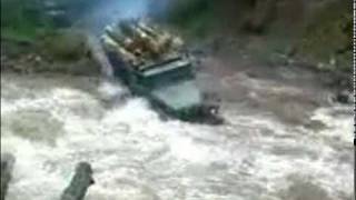 Ural 4320 truck goes through river [upl. by Efeek]