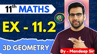 Class  11 Ex  112 Q1 Q2 Q3 Q4 Q5 Three Dimensional Geometry Maths  CBSE NCERT GREENBoard [upl. by Wilow]