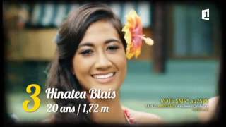 Miss Tahiti 2017  Hinatea Blais  Candidate n°3 [upl. by Hnirt222]