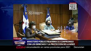 Ministerio Público reafirma su compromiso con los derechos y protección de la niñez [upl. by Tillo799]